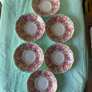 Serving plates made in London.